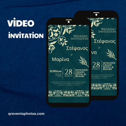 Luxury Save the Date Wedding Video