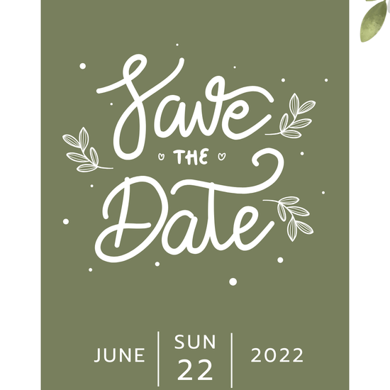 ηλεκτρονικό προσκλητήριο save the date
